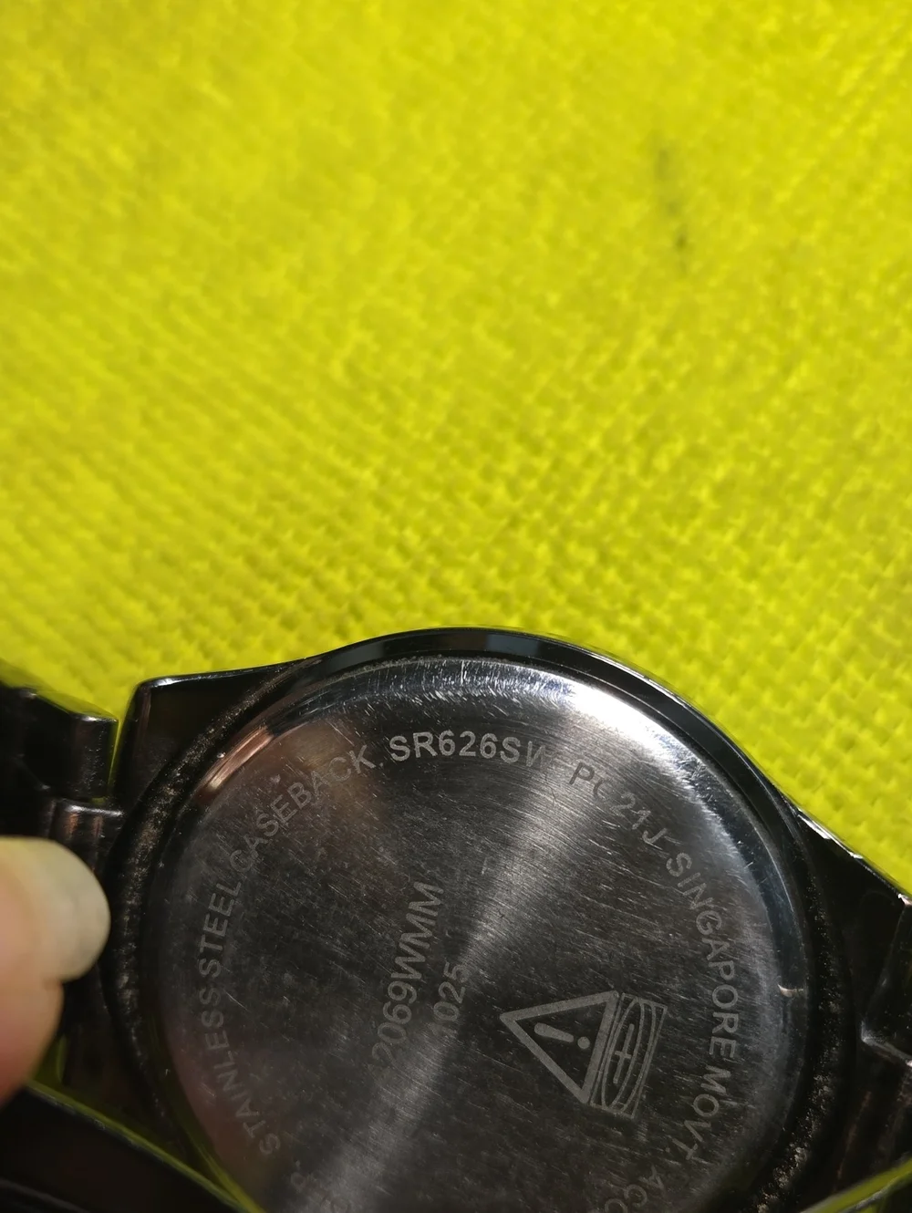 Amazon Silver Men’s Stainless Steel Watch with Black Dial